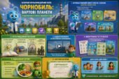 Освітній мультимедійний кейс «Чорнобиль: Вартові Планети» (Інтерактивні квести, посібники, інфографіка та відео)