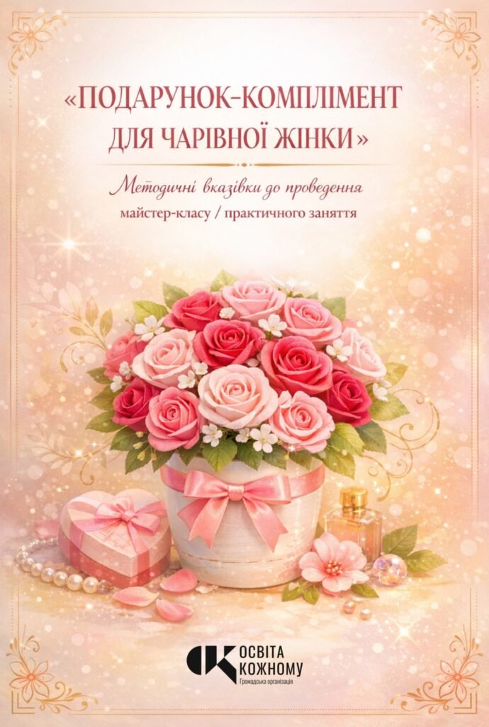 Головне зображення розробки: Методичні рекомендації: «Подарунок-комплімент для чарівної жінки»