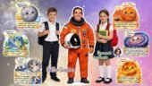 WOW-НОВИНКА ДО 12 квітня – Дня авіації і космонавтики! Ростова фігура Леоніда Каденюка 9, 16, 25 аркушів та топери – космічні тіла
