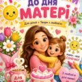 Набір розмальовок до Дня Матері «Мама — моє сонечко!»