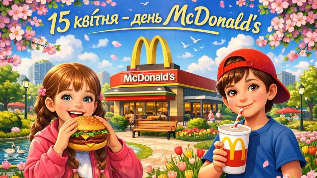 Головне зображення розробки: НОВИНКА🍔 Презентація 15 квітня – День Макдональдса🍔