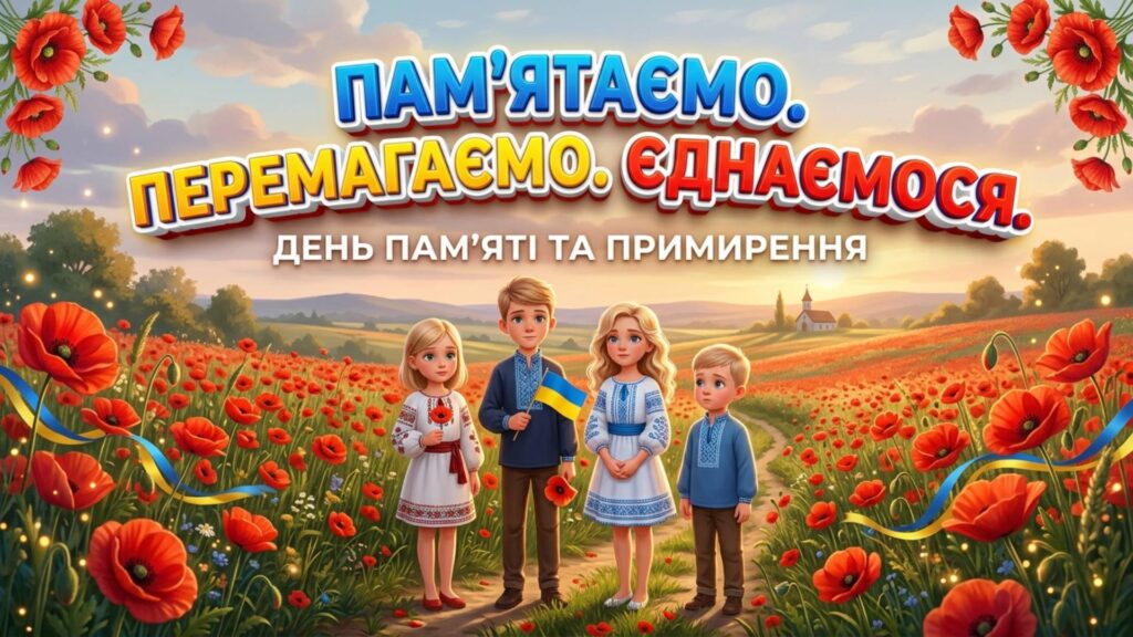 Головне зображення розробки: 8 травня. НАБІР ДО ДНЯ ПАМ’ЯТІ ТА ПРИМИРЕННЯ