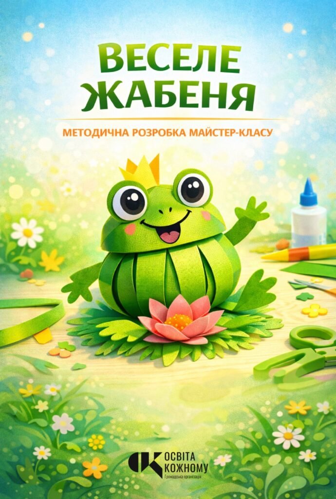 Головне зображення розробки: Методичні рекомендації: «Веселе жабеня»