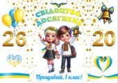 Футляр для свідоцтва досягнень + диплом + подяка батькам + мотиваційна зірочка для 1 класу.
