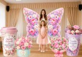 День матері. Мега фотобутафорія. Фотозона до Дня матері (великі крила метелика, кава, квіти + корона у подарунок).