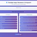 Фото розробки: Інтернет-Супергерой: інтерактивний тренажер у Canva Code «Знайди пару: Безпека в інтернеті» (+ Методичний кейс)