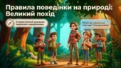 Пізнавальна та яскрава презентація «Правила поведінки на природі» + ВІКТОРИНА (36 слайдів)