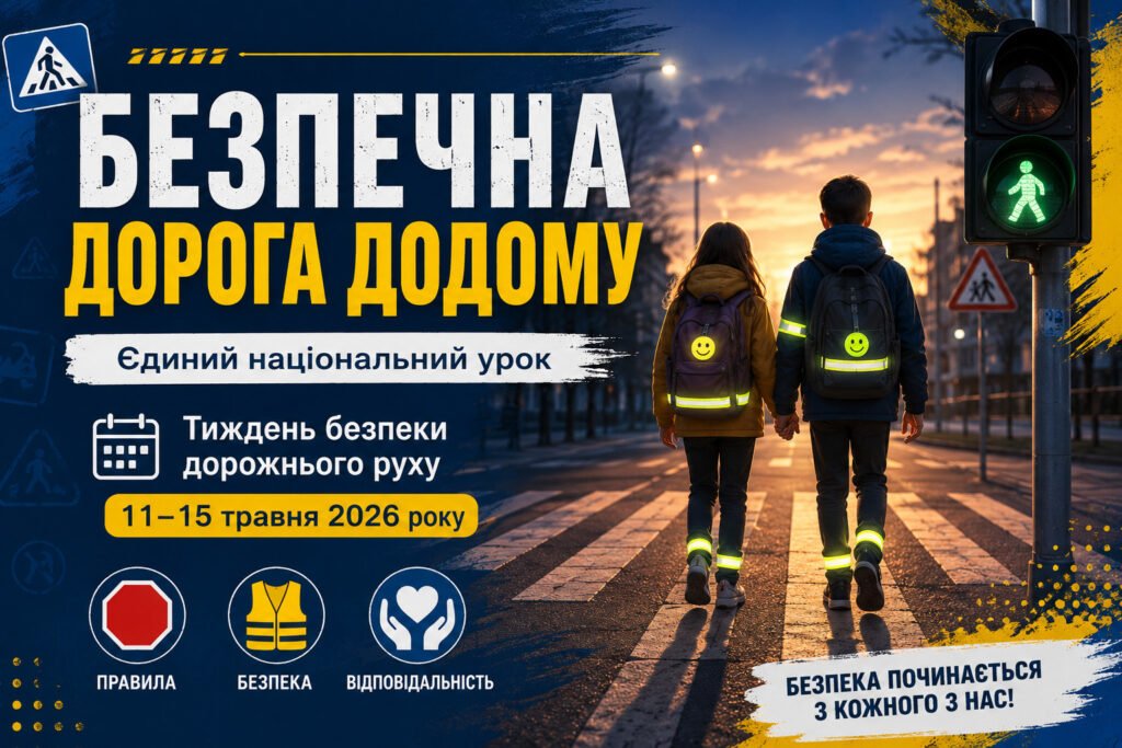 Головне зображення розробки: «Безпечна дорога додому» єдиний національний урок. Презентація+сценарій