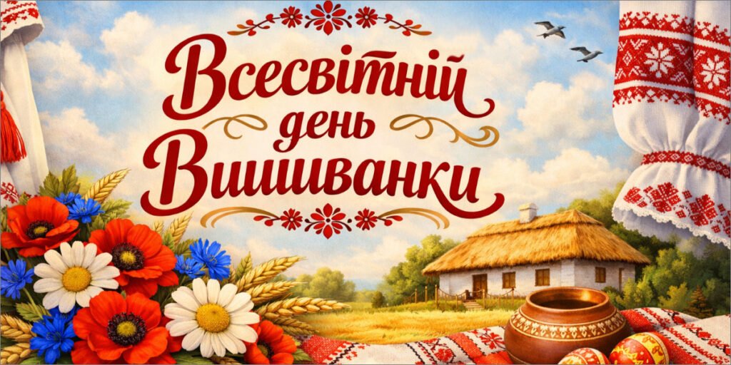 Головне зображення розробки: Квест “Всесвітній день вишиванки”