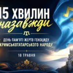 “15 ХВИЛИН НАЗАВЖДИ: День пам’яті жертв геноциду кримськотатарського народу” Презентація+сценарій