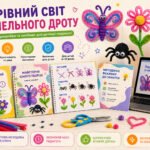 Комплект матеріалів «Чарівний світ синельного дроту: методичні розробки та посібник для дитячої творчості»