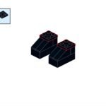 Фото розробки: Покрокова інструкція «Козак» для конструювання з LEGO (або сумісних блоків)