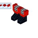 Фото розробки: Покрокова інструкція «Козак» для конструювання з LEGO (або сумісних блоків)