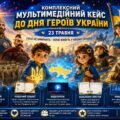 Комплексний мультимедійний кейс до Дня Героїв України (23 травня) для початкових класів та ЗДО: презентація, робочий зошит, відеоурок та патріотичні ш