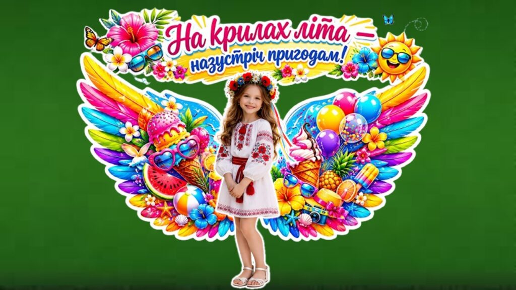 Головне зображення розробки: МЕГАОФОРМЛЕННЯ Літні крила