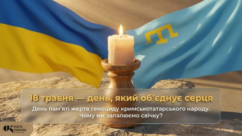 Головне зображення розробки: 18 травня — День пам’яті жертв геноциду кримськотатарського народу: Трагедія та Спротив