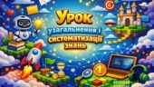 Флеш-картки “Урок узагальнення і систематизації знань” з інформатики 5 клас Ривкінд