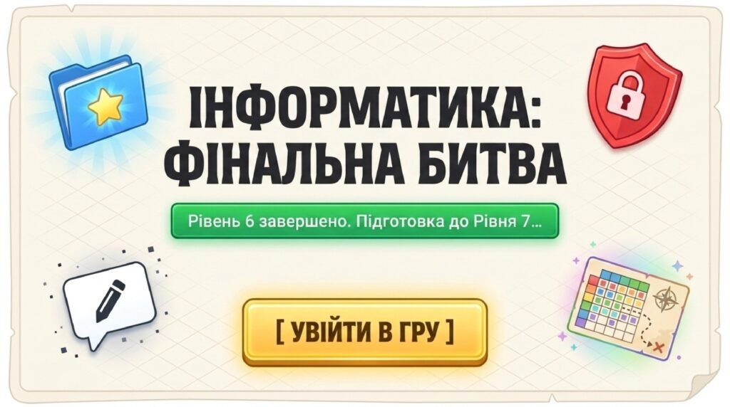 Головне зображення розробки: Презентація “Урок узагальнення знань за 6 клас” з інформатики Морзе