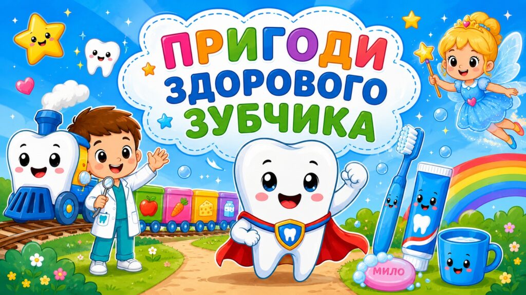 Головне зображення розробки: Пригоди здорового зубчика