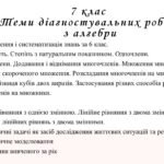 Фото розробки: Діагностувальні роботи на рік з алгебри 7 клас алгебра НУШ за модельною програмою А.Мерзляка