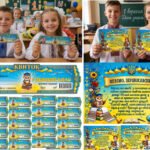Набір «Квиток у Країну знань і Вітальні листівки»