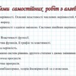 Фото розробки: Самостійні роботи на рік з алгебри 9 клас НУШ за модельною програмою О.Істера