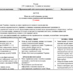 Фото розробки: Календарно-тематичне планування з української мови на 2026/2027 н.р. + навчальна програма. 8 клас НУШ. (За модельною програмою Заболотного)