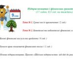 Фото розробки: NEW-2026! Календарно-тематичне планування з курсу “Підприємництво і фінансова грамотність” для 9 класу НУШ ( Гільберг Т., Суховій О., 0,5 години на ти