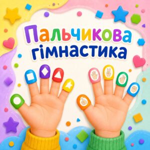 Пальчикова гімнастика. Білатеральні вправи для розвитку міжпівкульної взаємодії, дрібної моторики та уваги