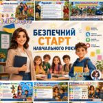 Фото розробки: Сучасна презентація “Безпечний старт навчального року” Інструктаж з БЖД на початок навчального року