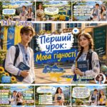 Фото розробки: МЕГАНОВИНКА. Перший урок 2026/2027 за рекомендаціями МОН “Мова гідності” Презентація + оформлення дошки + конспект (5-11 клас)
