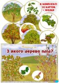 Дидактична гра “З якого дерева плід”