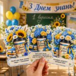 «Кава для вчителя» – листівки для вчителів на 1 вересня