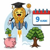 NEW-2026! Календарно-тематичне планування з курсу “Підприємництво і фінансова грамотність” для 9 класу НУШ ( Кузнєцова А.Я. та інші, 1 година на тижде