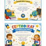 Подарунки для учнів та батьків на 1 вересня