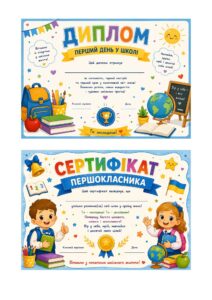Подарунки для учнів та батьків на 1 вересня