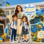 Мегаоформлення до Дня знань! Ростові фігури на 4, 9, 16, 25 аркушів А4