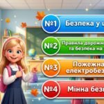 Фото розробки: Інтерактивна презентація — гра з БЖД “Відповідь або Дія”