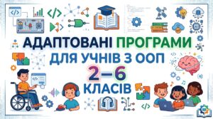 6 кл.Інформатика. Адаптована навчальна програма для учня ООП (ІV рівень підтримки)за підр. «Інформатика. 6 клас» (автори: Морзе Н. В., Барна О. В.)