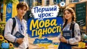 МЕГАЗБІРКА. Перший урок 2026/2027 за рекомендаціями МОН “Мова гідності” Презентація + оформлення дошки + конспект (5-11 клас)