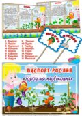 Паспорт рослин “Город на підвіконні”