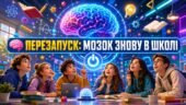 ПРЕЗЕНТАЦІЯ (Комплект) 🧠 «ПЕРЕЗАПУСК: МОЗОК ЗНОВУ В ШКОЛІ»