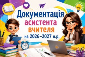 Документація асистента вчителя на 2026-2027 н.р.