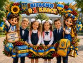 Фоторамка «Вітаємо в 1 класі!»