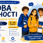 Перший урок 2026/2027 «Мова гідності: увімкни фільтр поваги»