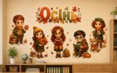 🍂 Осіннє оформлення класу 🍂 Декор