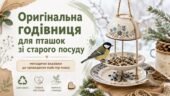 «Оригінальна годівниця для пташок зі старого посуду»: методичні вказівки до проведення майстер-класу