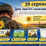 29 серпня — День пам’яті захисників України: відеоролик, презентація, віртуальний квест, інфографіка та робочі матеріали