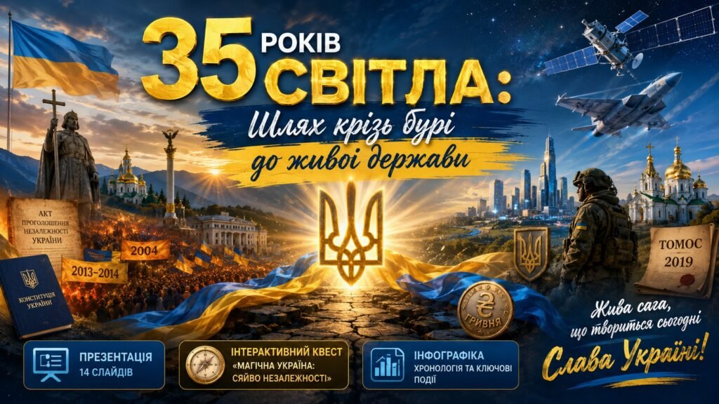 Головне зображення розробки: 35 років Світла: Шлях крізь бурі до живої держави