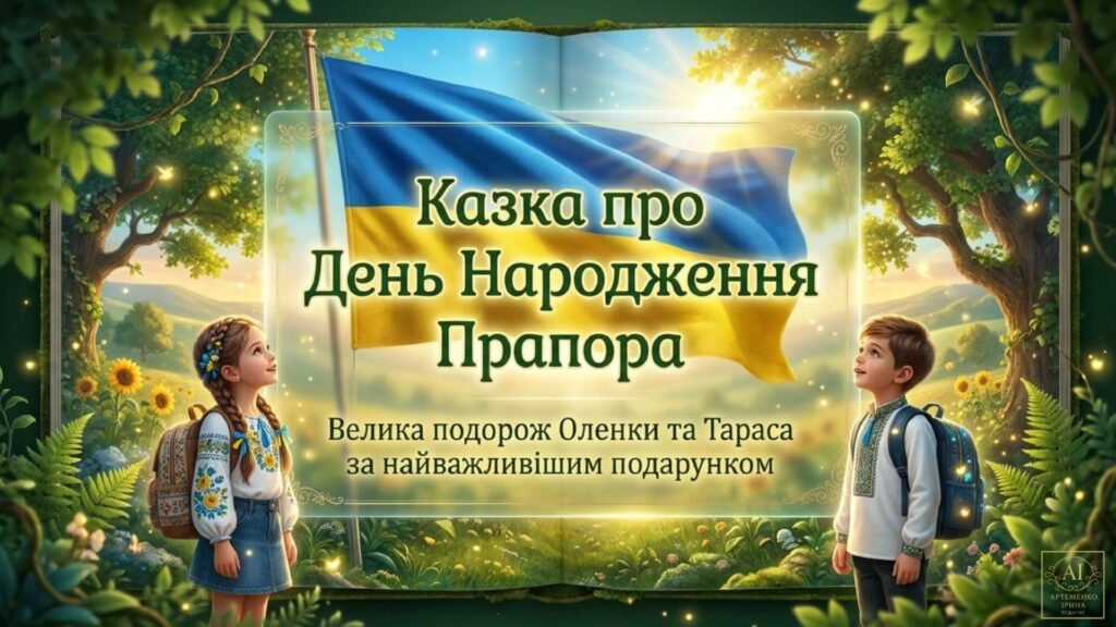 Головне зображення розробки: Презентація “Казка про День Народження Прапора”